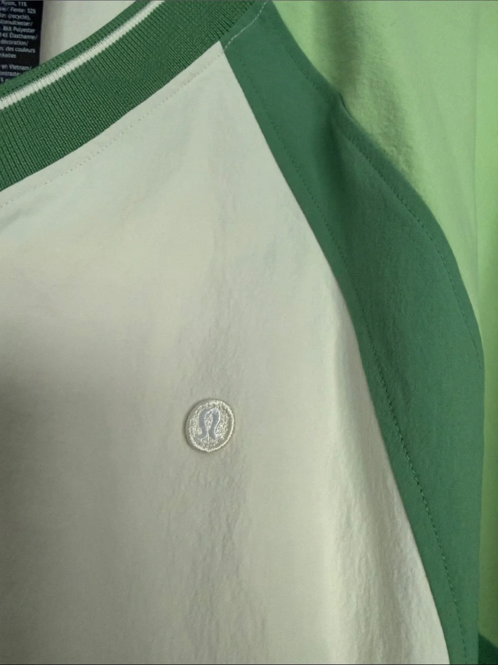 lululemon athletica Men’s Water-Repellent Golf Pullover in LTIV/KRSH/CEGN
